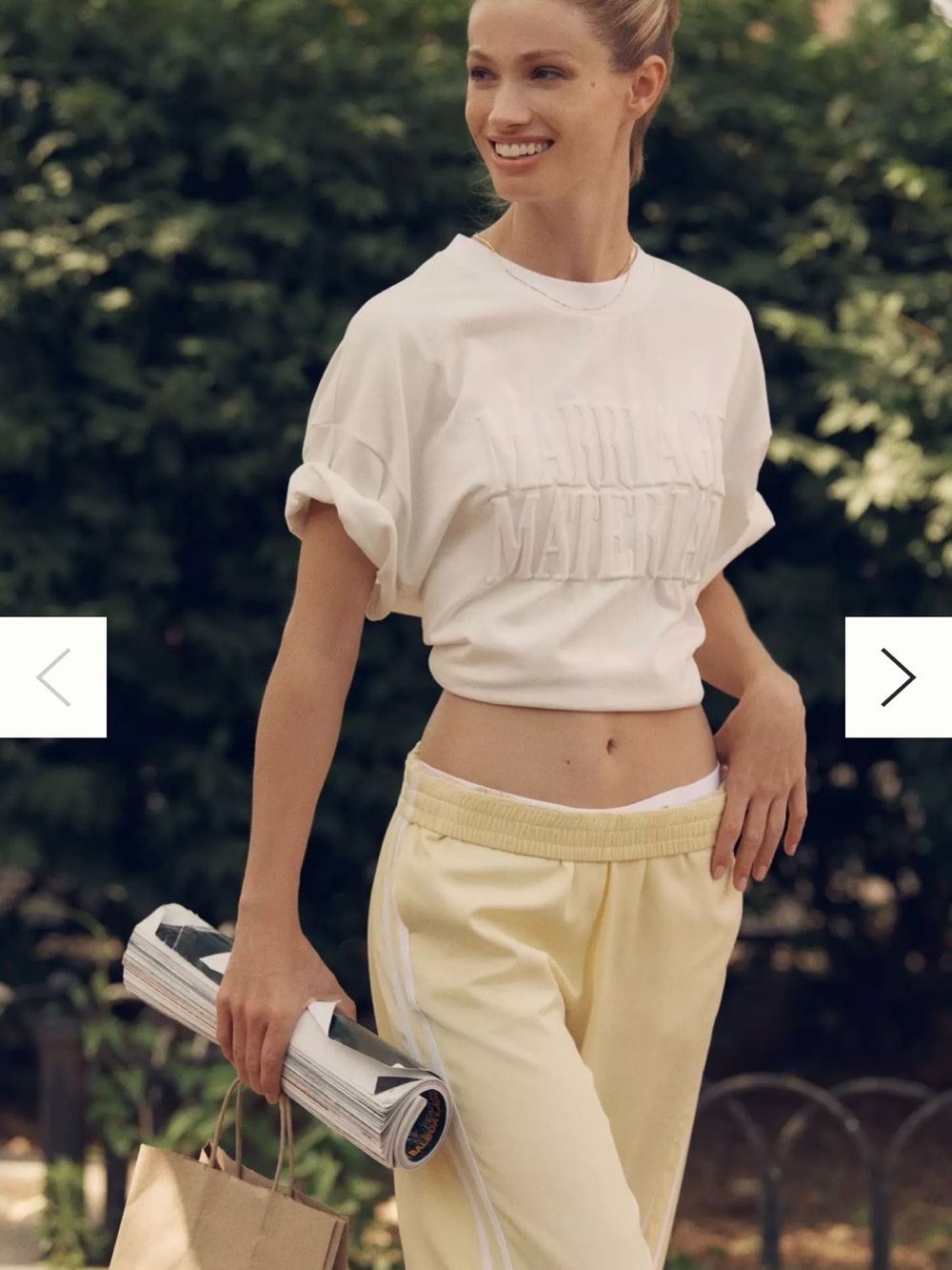 BRIDEMERCH Marriage Material Oversized Tee